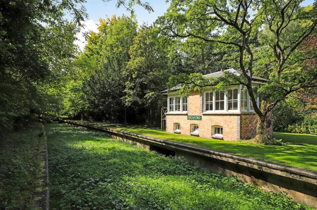 Old Droxford Station Signal Box Villa Soberton Buitenkant foto